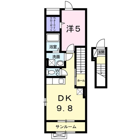 アーバン桜神の物件間取画像